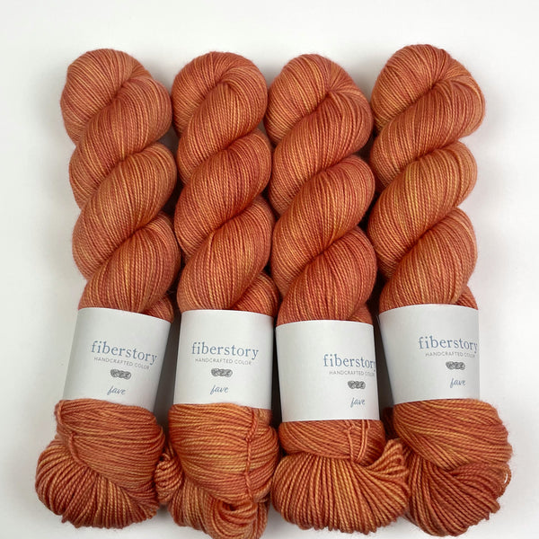 NEW Persimmon, FAVE fingering